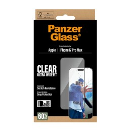 PanzerGlass ® Screen Protector iPhone 17 Pro Max | Ultra-Wide Fit w. EasyAligner Pellicola proteggischermo trasparente Apple 1