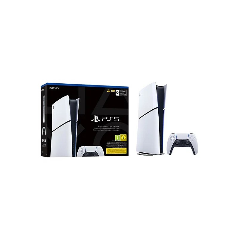 Sony PlayStation 5 Digital Edition 825 GB Wi-Fi Black, White
