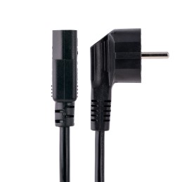 StarTech.com 713E-1M-POWER-CORD power cable Black 39.4" (1 m) CEE7 7 C13 coupler