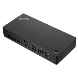Lenovo ThinkPad Universal USB-C Smart Dock Wired USB 3.2 Gen 2 (3.1 Gen 2) Type-C Black