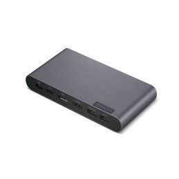 Lenovo 40B30090EU laptop dock port replicator 2 x USB 3.2 Gen 2 (3.1 Gen 2) Type-C Gray