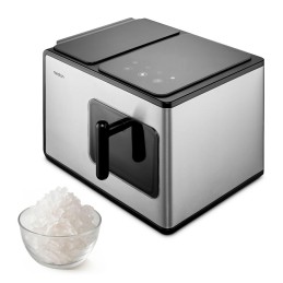 MEDION MD 11960 Built-in freestanding ice cube maker 15 kg 24h Black, Metallic, Stainless steel