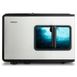 MEDION MD 11960 Built-in freestanding ice cube maker 15 kg 24h Black, Metallic, Stainless steel