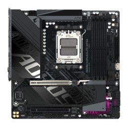 GIGABYTE B850M AORUS ELITE WIFI6E Carte mère - Processeurs AMD Ryzen série 9000, VRM numérique 12+2+2 phases, jusqu'à 8200 MHz