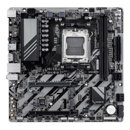 GIGABYTE B840M D2H Scheda madre - CPU AMD Ryzen 9000, VRM a 5+2+2 fasi, fino a 7600 MHz DDR5, 1xPCIe 4.0 + 1xPCIe 3.0 M.2, LAN