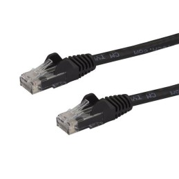 StarTech.com N6PATC150CMBK networking cable Black 59.1" (1.5 m) Cat6 U UTP (UTP)