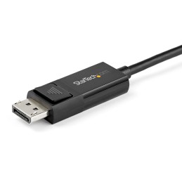StarTech.com 1m USB-C auf DisplayPort 1.4 Kabel 8K 60Hz 4K - Bidirektionales DP auf USB-C oder USB-C auf DP Alt Mode