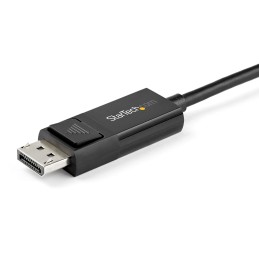 StarTech.com CDP2DP142MBD video cable adapter 78.7" (2 m) USB Type-C DisplayPort Black