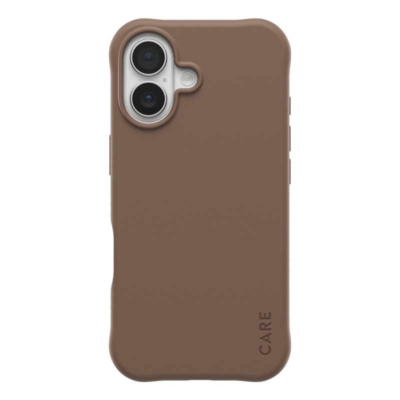PanzerGlass CARE by ® Fashionable Case Samba Espresso w. MagSafe iPhone 17 mobile phone case Cover Brown