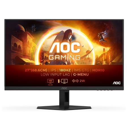 AOC 27G4XE computer monitor 27" 1920 x 1080 pixels Full HD LCD Black, Gray