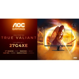 AOC 27G4XE Monitor PC 68,6 cm (27") 1920 x 1080 Pixel Full HD LCD Nero, Grigio