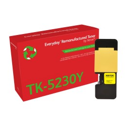 Tóner Everyday™ Amarillo remanufacturado de Xerox es compatible con Kyocera TK-5230Y, Capacidad estándar