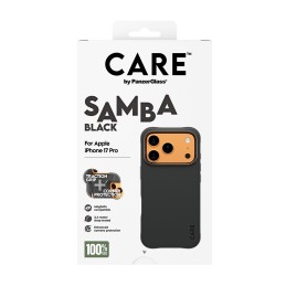 PanzerGlass CARE by ® Fashionable Case Samba Schwarz m. MagSafe iPhone 17 Pro