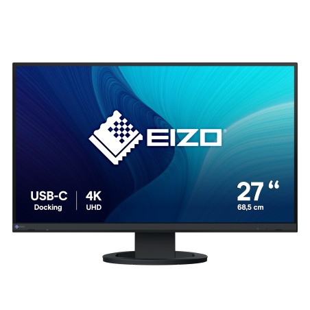 EIZO FlexScan EV2740S LED display 27" 3840 x 2160 pixels 4K Ultra HD LCD Black