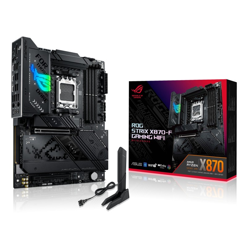 ASUS ROG STRIX X870-F GAMING WIFI AMD X870 Zócalo AM5 ATX