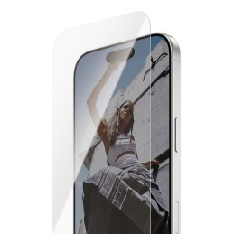 PanzerGlass SAFE. by ® Screen Protector iPhone 17 | iPhone 16 Pro | Ultra-Wide Fit w. EasyAligner Pellicola proteggischermo