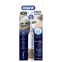 Oral-B PRO 14876674 spazzolino elettrico Bambino Spazzolino rotante Multicolore, Bianco