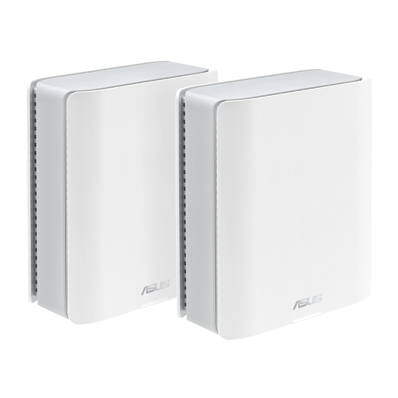 ASUS ZenWiFi BT8 (2-pack) Tri-bande (2,4 GHz 5 GHz 6 GHz) Wi-Fi 7 (802.11be) Blanc 3 Interne ASUS ZenWiFi BT8 (2-pack) Tri-bande (2,4 GHz 5 GHz 6 GHz) Wi-Fi 7 (802.11be) Blanc 3 Interne