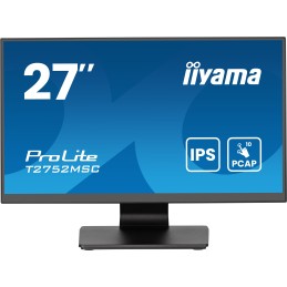 iiyama ProLite T2752MSC-B1AG pantalla para PC 68,6 cm (27") 1920 x 1080 Pixeles Full HD LED Pantalla táctil Negro