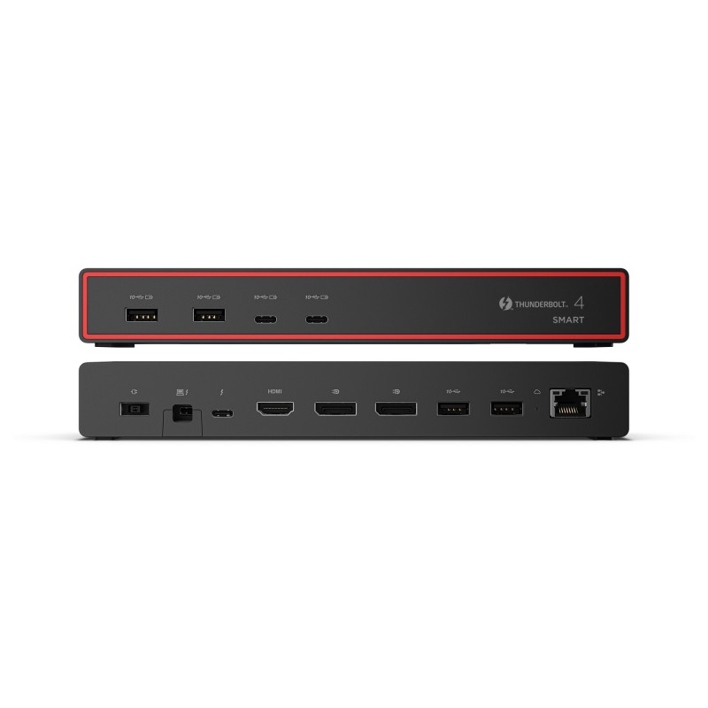 Lenovo ThinkPad Thunderbolt 4 Smart Dock Gen2 7500 Kabelgebunden Schwarz