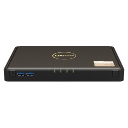 QNAP TBS-464 NAS Bureau Intel® Celeron® N5105 8 Go DDR4 0 To QNAP Turbo System Noir QNAP TBS-464 NAS Bureau Intel® Celeron® N5105 8 Go DDR4 0 To QNAP Turbo System Noir