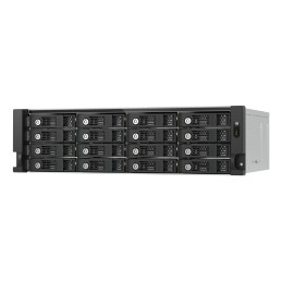 QNAP TL-R1600PES-RP Speicherlaufwerksgehäuse HDD   SSD-Gehäuse Schwarz, Grau 2.5 3.5"