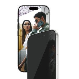 PanzerGlass SAFE. by ® Privacy Screen Protector iPhone 17 | iPhone 16 Pro | Ultra-Wide Fit w. EasyAligner Clear screen