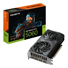 GIGABYTE GeForce RTX 5060 WINDFORCE MAX OC 8G Scheda Grafica – 8 GB GDDR7, 128 bit, PCI-E 5.0, 2512 MHz Frequenza del core, 3 x