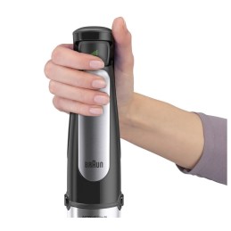 Braun MQ 7035X 0,6 l Pürierstab 1000 W Schwarz, Satinierter Stahl