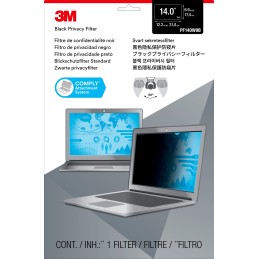 3M Filtre de confidentialité pour ordinateur portable à écran panoramique 14"