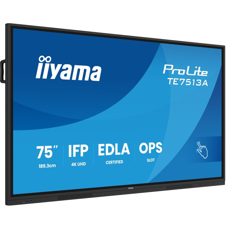 iiyama Ein 75" ( 189.3 cm) interaktives und Google EDLA-zertifiziertes Display für eine nahtlose Integration und iiyama Ein 75" ( 189.3 cm) interaktives und Google EDLA-zertifiziertes Display für eine nahtlose Integration und