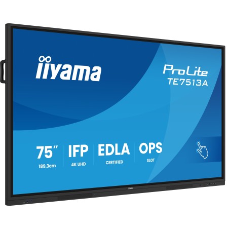 iiyama Ein 75" ( 189.3 ﻿cm) interaktives und Google EDLA-zertifiziertes Display für eine nahtlose Integration und