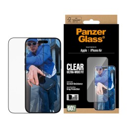 PanzerGlass ® Screen Protector iPhone Air | Ultra-Wide Fit w. EasyAligner Clear screen protector Apple 1 pc(s)