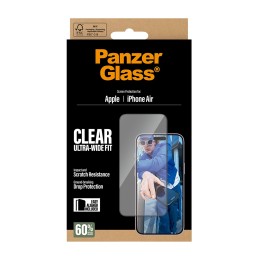 PanzerGlass ® Screen Protector iPhone Air | Ultra-Wide Fit w. EasyAligner Protection d'écran transparent Apple 1 pièce(s) PanzerGlass ® Screen Protector iPhone Air | Ultra-Wide Fit w. EasyAligner Protection d'écran transparent Apple 1 pièce(s)