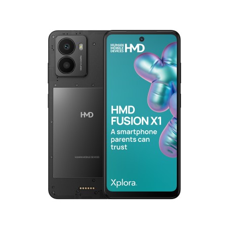 HMD FUSION X1 DS TA-1672 6 128 FLASHY 16,7 cm (6.56") 202,5 g Negro Teléfono con cámara