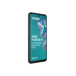 HMD FUSION X1 DS TA-1672 6 128 FLASHY 16,7 cm (6.56") 202,5 g Negro Teléfono con cámara