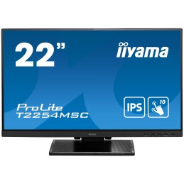 iiyama ProLite 21.5” (54.6 cm) P-CAP 10-Punkt Touchscreen-Monitor mit IPS-Panel-Technologie und Anti-Glare-Beschichtung
