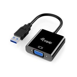 Equip 133384 USB graphics adapter 1920 x 1080 pixels Black