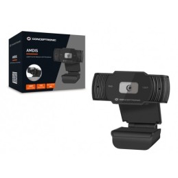 Conceptronic AMDIS04B webcam 1920 x 1080 pixels USB 2.0 Black