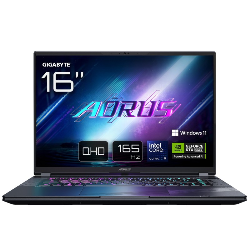GIGABYTE AORUS ELITE 16 BWHC3DEC65SP laptop Intel Core Ultra 9 275HX Computer portatile 40,6 cm (16") WQXGA 32 GB DDR5-SDRAM 2 GIGABYTE AORUS ELITE 16 BWHC3DEC65SP laptop Intel Core Ultra 9 275HX Computer portatile 40,6 cm (16") WQXGA 32 GB DDR5-SDRAM 2