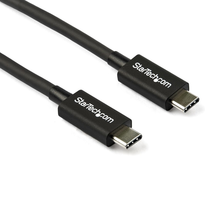 StarTech.com 80cm Passives Thunderbolt 3 Kabel, 40Gbps, 100W PD, 4K 5K Video, Thunderbolt Kabel, Kompatibel mit USB4 DP Alt