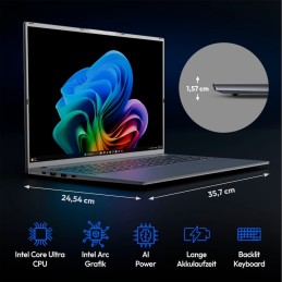 MEDION The Touch 300 SPRCHRGD 16 S1 Intel Core Ultra 9 288V Computer portatile 40,6 cm (16") 2.8K 32 GB LPDDR5-SDRAM 2 TB SSD