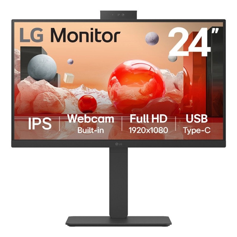 LG 24BA850-B computer monitor 23.8" 1920 x 1080 pixels Full HD Black LG 24BA850-B computer monitor 23.8" 1920 x 1080 pixels Full HD Black