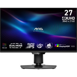 MSI MAG 274UPDFDE E16M computer monitor 27" 3840 x 2160 pixels 4K Ultra HD LED Black