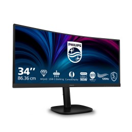Philips 3000 series 34B2U3600C 00 pantalla para PC 86,4 cm (34") 3440 x 1440 Pixeles Wide Quad HD LCD Negro Philips 3000 series 34B2U3600C 00 pantalla para PC 86,4 cm (34") 3440 x 1440 Pixeles Wide Quad HD LCD Negro