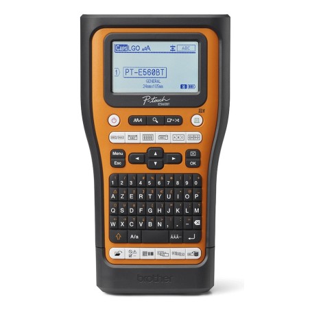 Brother PT-E560BTVP Etikettendrucker Wärmeübertragung 180 x 180 DPI 20 mm sek Verkabelt & Kabellos HSE TZe Bluetooth QWERTZ