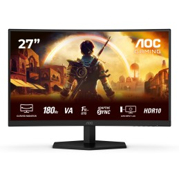 AOC G4 C27G42E computer monitor 27" 1920 x 1080 pixels Full HD LED Black, Red