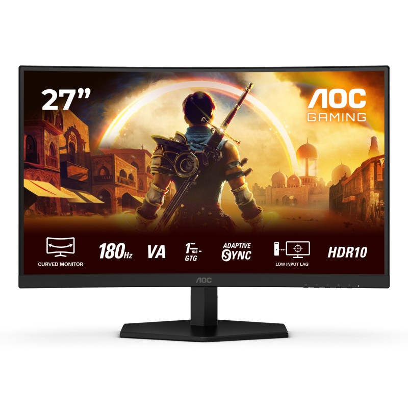 AOC G4 C27G42E Monitor PC 68,6 cm (27") 1920 x 1080 Pixel Full HD LED Nero, Rosso