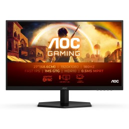 AOC G4 27G42E écran plat de PC 68,6 cm (27") 1920 x 1080 pixels Full HD LCD Noir AOC G4 27G42E écran plat de PC 68,6 cm (27") 1920 x 1080 pixels Full HD LCD Noir