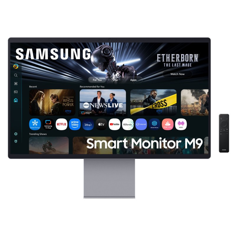Samsung M90SF Computerbildschirm 81,3 cm (32") 3840 x 2160 Pixel 4K Ultra HD OLED Silber